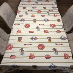 Coca-Cola Tag Tablecloth